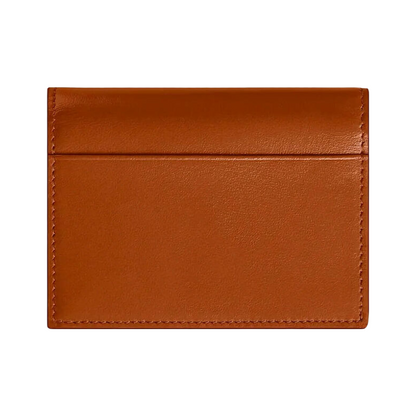 Mont Blanc Meisterstuck Leather Card Holder Rust