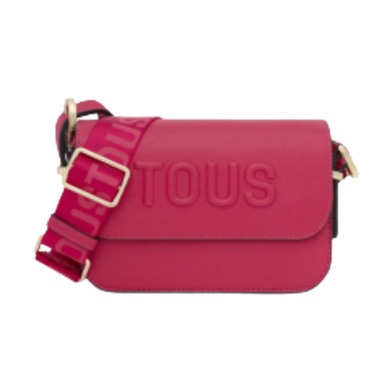 Tous Brenda Fuchsia Pink Shoulder Bag
