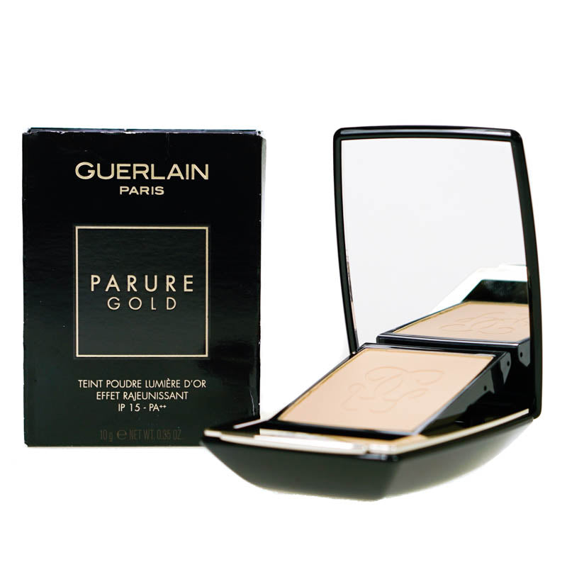 Guerlain Parure Gold Radiance Powder Foundation 02 Light Beige