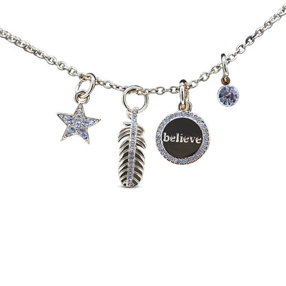 Lovita Gold Necklace - Believe... Anything Is Possible