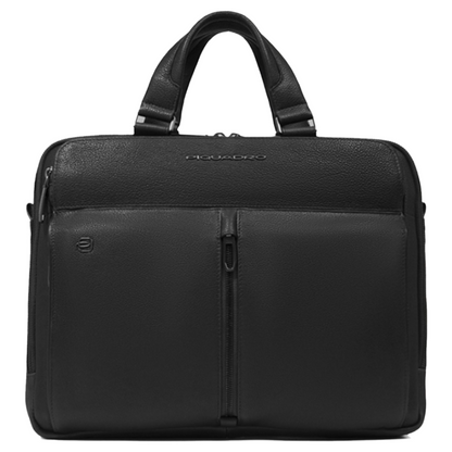 Piquadro Laptop Bag 14 inch Black Briefcase CA4098W130/N