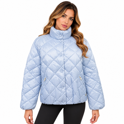 Marc Cain Womens Outdoor Jacket Dark Summer Sky Blue