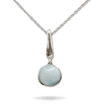 Marahlago Larimar Liquido Sterling Silver Necklace 