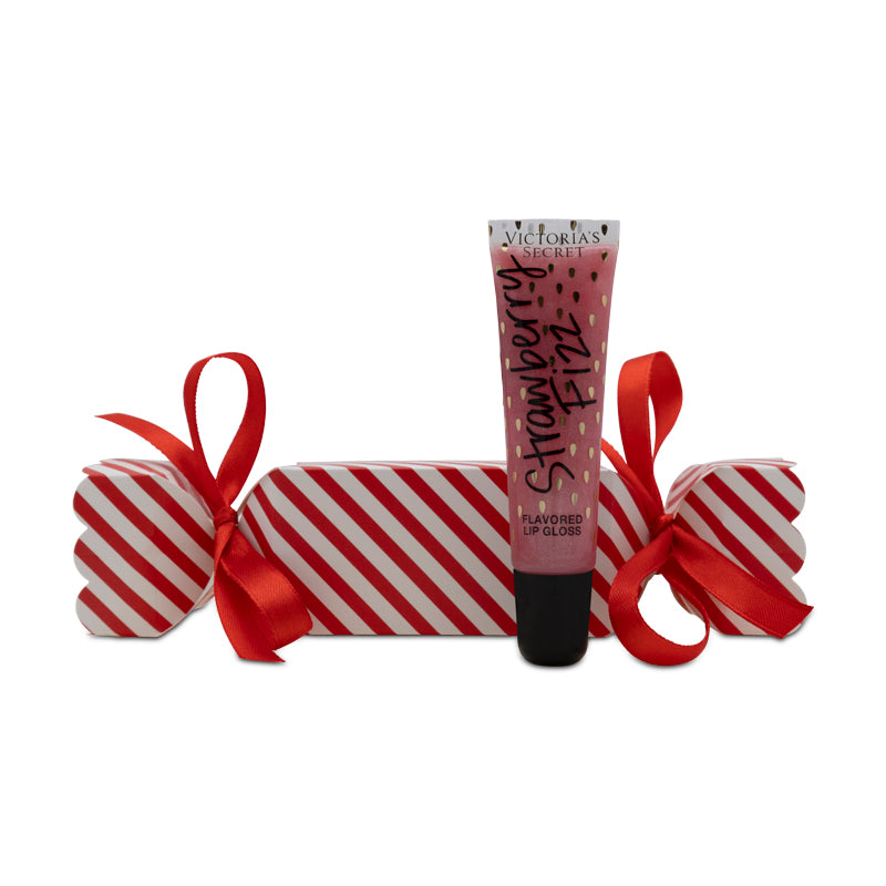Victoria's Secret Pink Lip Gloss Strawberry Fizz & Sugar High Cracker