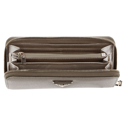 Guess Meridian Large Wallet Pewter Women's BG877846 
