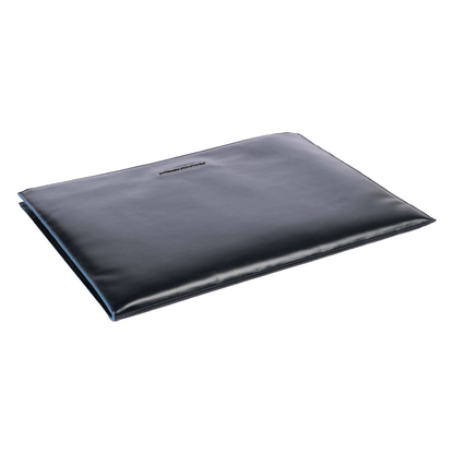 Piquadro Blue Tablet Bag Cow Leather 13 inch