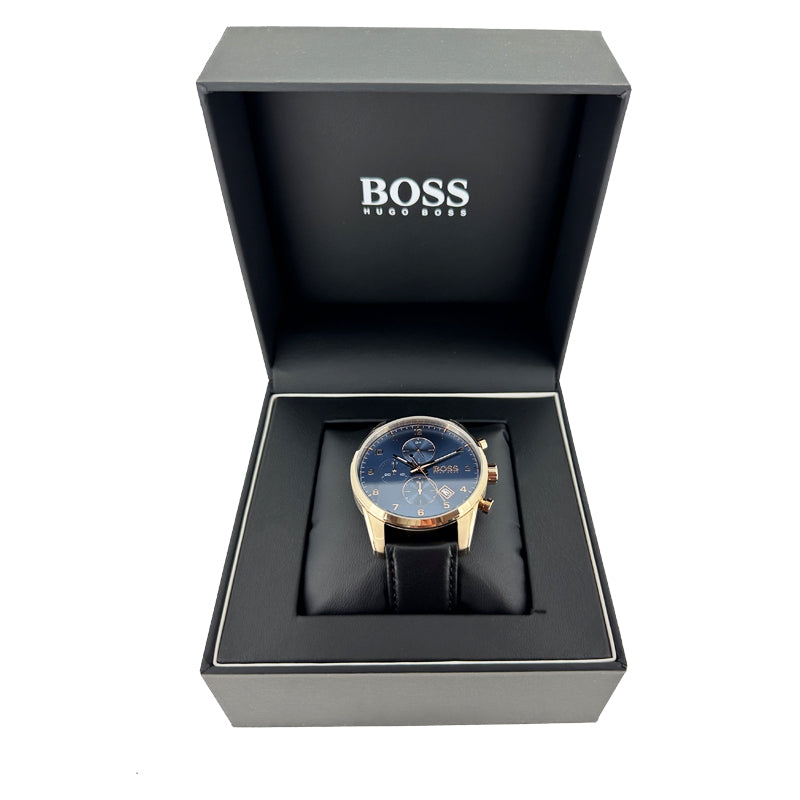 Hugo Boss Skymaster Men's Watch Black Chronograph 1513783