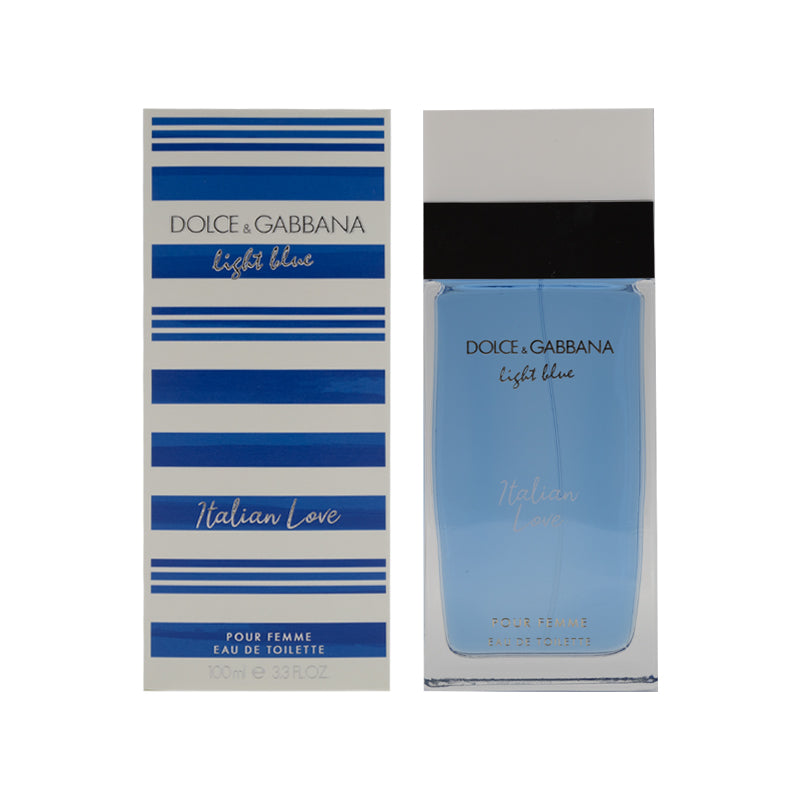 Dolce & Gabbana Light Blue Italian Love Pour Femme 100ml Eau De Toilette