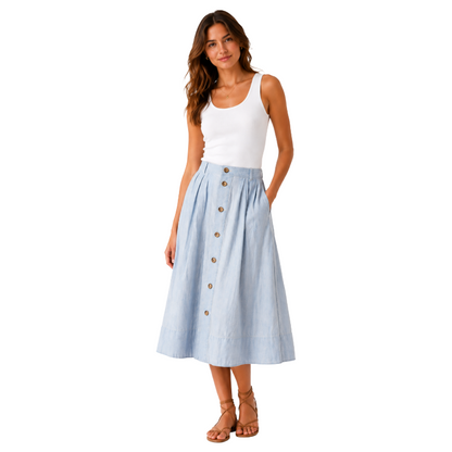 Ralph Lauren Polo Cotton Skirt Blue 