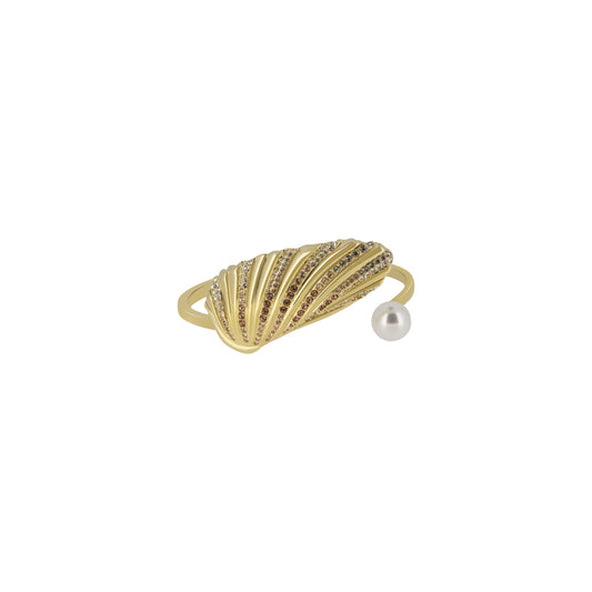Swarovski Gold Shell Cuff 5520665 