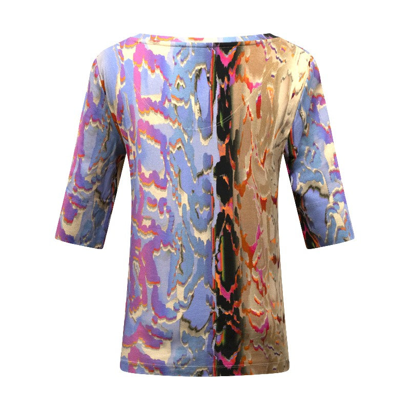 Marc Cain Multicolour T-Shirt | Vibrant Women's Tee