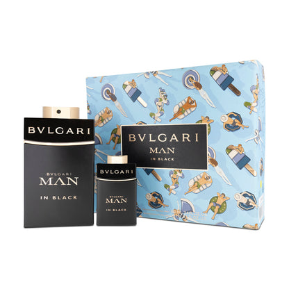 Bvlgari Man In Black Gift Set 100ml Eau De Parfum & 15ml Eau De Parfum