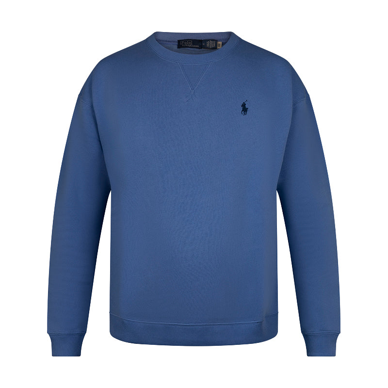 Ralph Lauren Fleece Crew Neck Sweatshirt Summer Blue