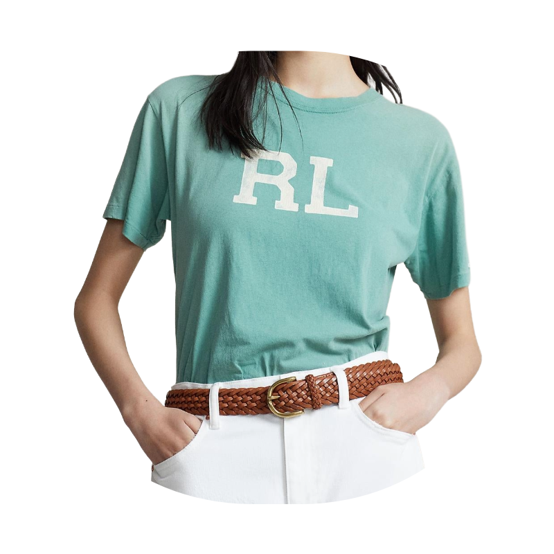 Ralph Lauren Polo Women's RL Logo T-Shirt Green