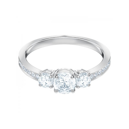 Swarovski Ladies Attract Ring Trilogy Size 55 5414972