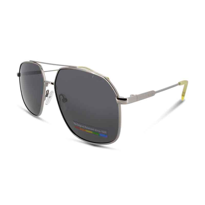 Polaroid Ruthenium Hexagonal Sunglasses PLD 6173 6LBM9