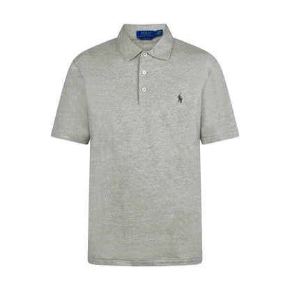 Ralph Lauren Classic Fit Polo Shirt Grey Heather 