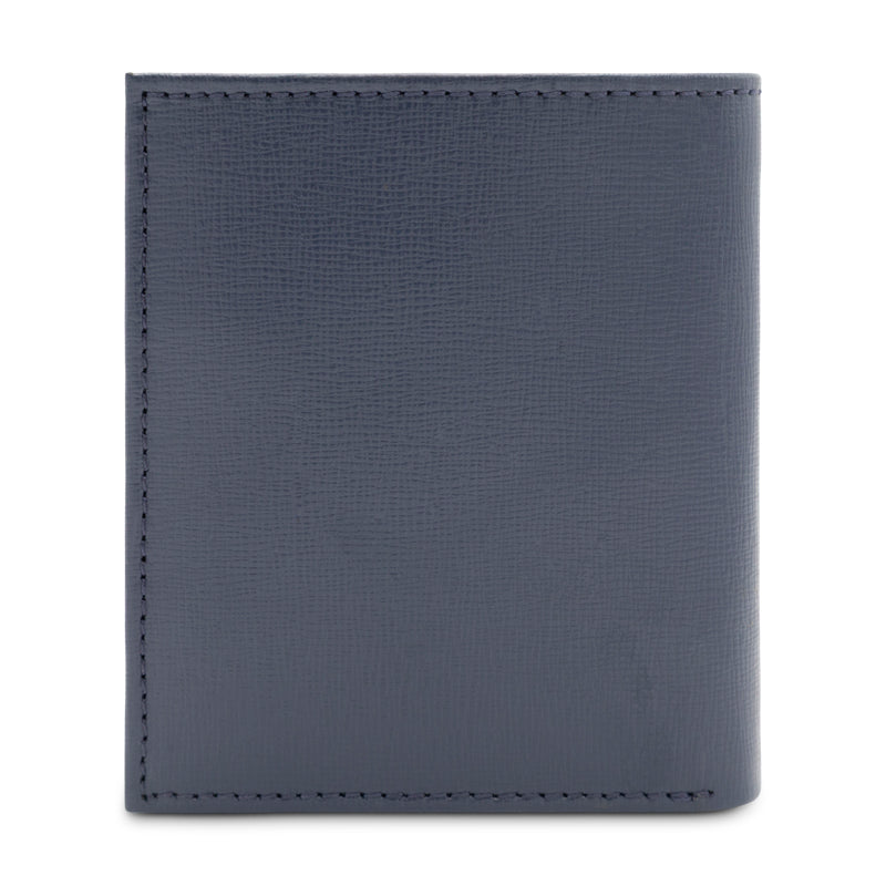 Guess Folding Wallet Navy Blue Men's SMCSLELEA22