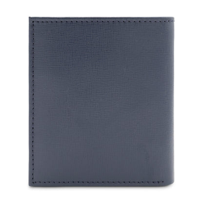 Guess Folding Wallet Navy Blue Men's SMCSLELEA22
