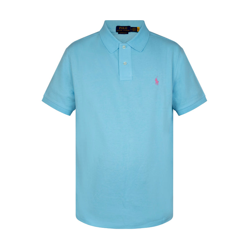 Ralph Lauren Blue Polo | Custom Slim Fit Shirt