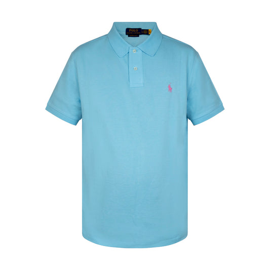 Ralph Lauren Blue Polo | Custom Slim Fit Shirt