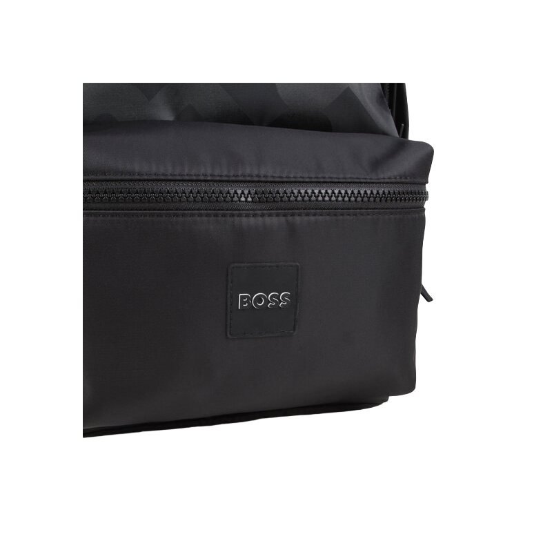 Hugo Boss Kid's Black Backpack
