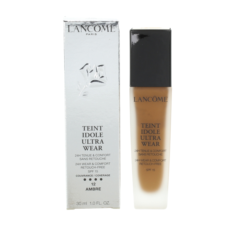 Lancome Teint Idole Foundation 12 Ambre SPF15 30ml (Blemished Box)