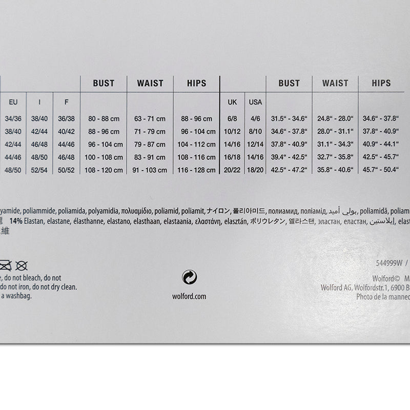 Wolford Buenos Aires String Bodysuit Black