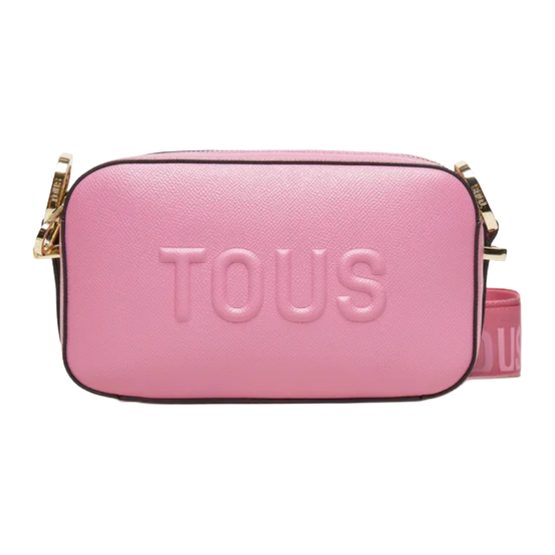 Tous Brenda Crossbody Reporter Bag Dark Pink