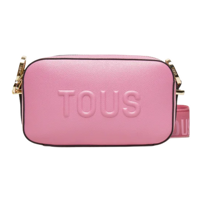 Tous Brenda Crossbody Reporter Bag Dark Pink
