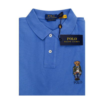 Ralph Lauren Polo Bear Shirt | Custom Fit Blue