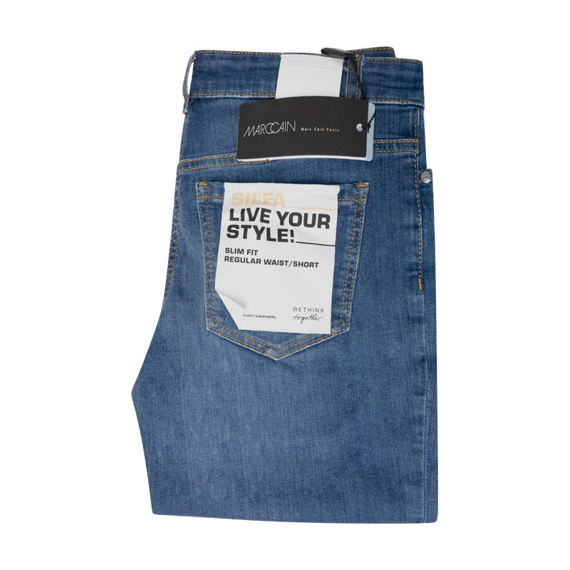 Marc Cain Women's Jeans Blue Denim