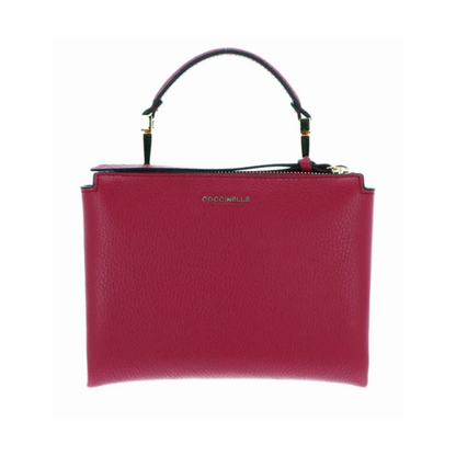 Coccinelle Arlettis Leather Cross Body Bag Sangria (Red)