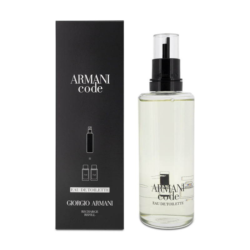 Giorgio Armani Code 150ml Eau De Toilette Refill (Blemished Box)