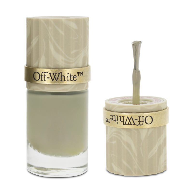 Off-White Paperwork Nail Polish Paint Military (Light Green)
