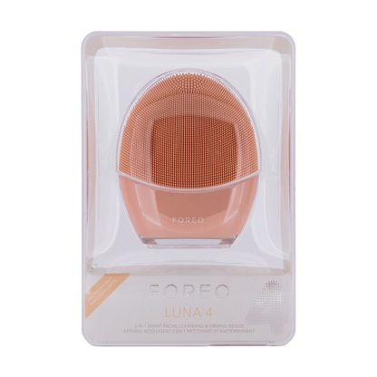 Foreo Luna 4 Balanced Skin Smart Facial Cleansing & Firming Device - Orange