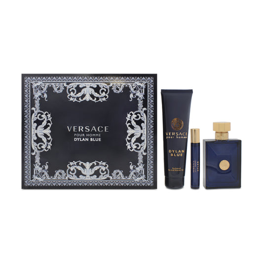 Versace Pour Homme Dylan Blue Eau De Toilette & Shower Gel Gift Set