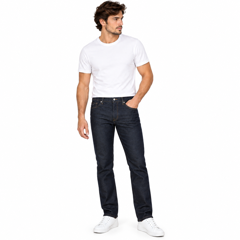 Hugo Boss Maine3 Men's Regular Fit Jeans Navy