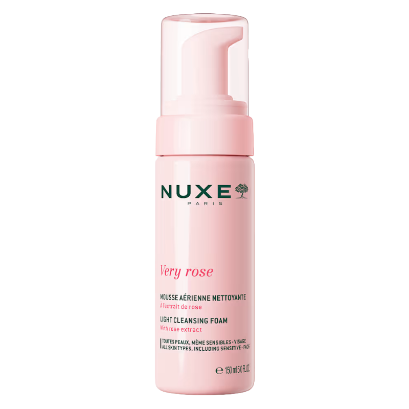 Nuxe Very Rose Light Cleansing Foam 150ml (No Lid)