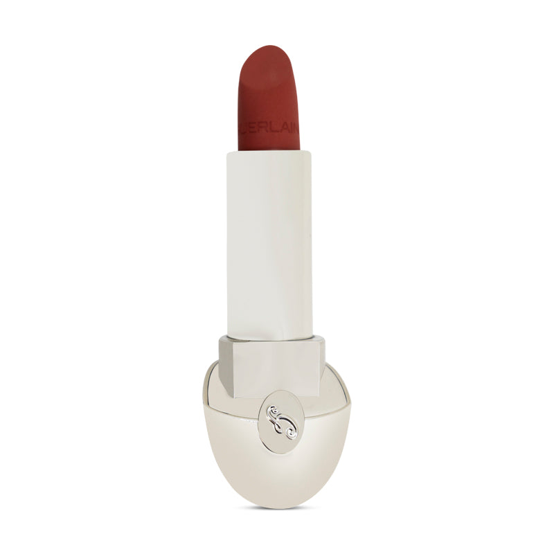 Guerlain Rouge G The Lipstick Shade Velvet Metal No.214 Exotic Red