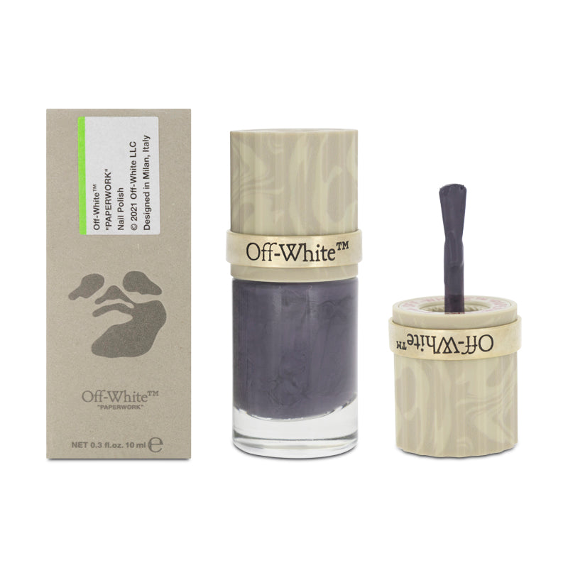 Off-White Paperwork Nail Polish Paint Stone