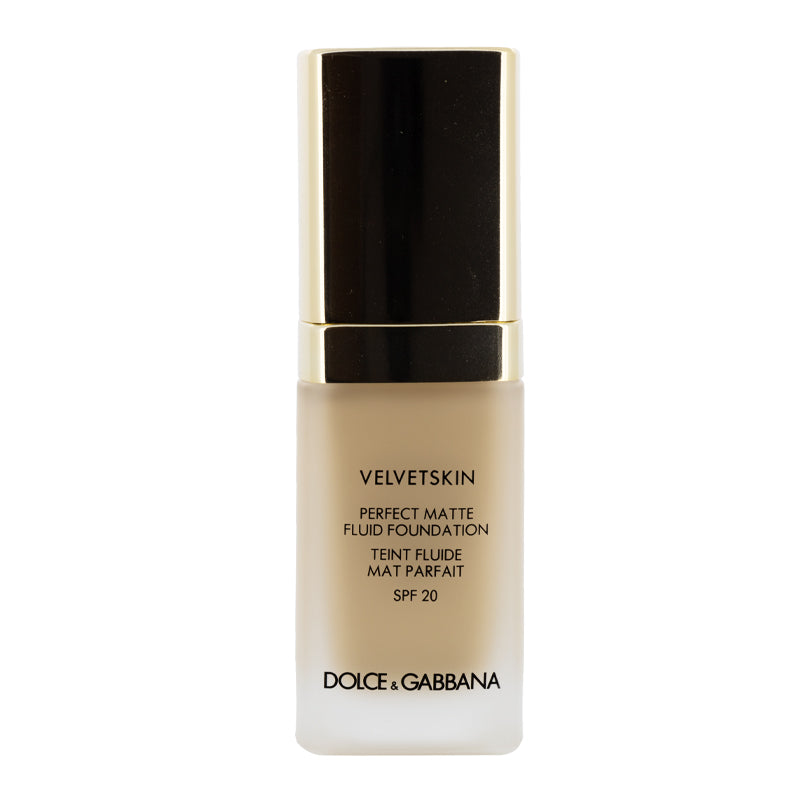 Dolce & Gabbana Velvetskin Perfect Matte Fluid Foundation 120 Natural Beige