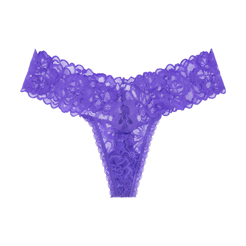Victoria's Secret Lace Thong Lilac