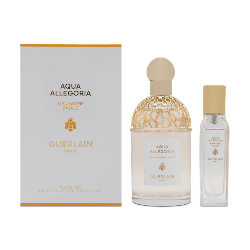 Guerlain Aqua Allegoria Mandarine Basilic EDT 125ml & 15ml Travel Spray