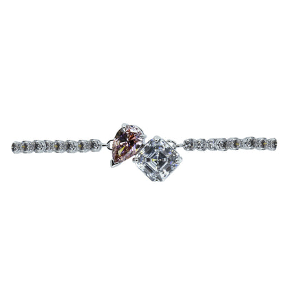 Swarovski Attract Soul Rhodium-Plated Bracelet