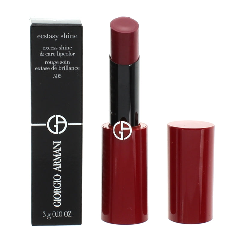 Giorgio Armani Ecstasy Shine Excess Shine & Care Lipstick 505 Ecstasy