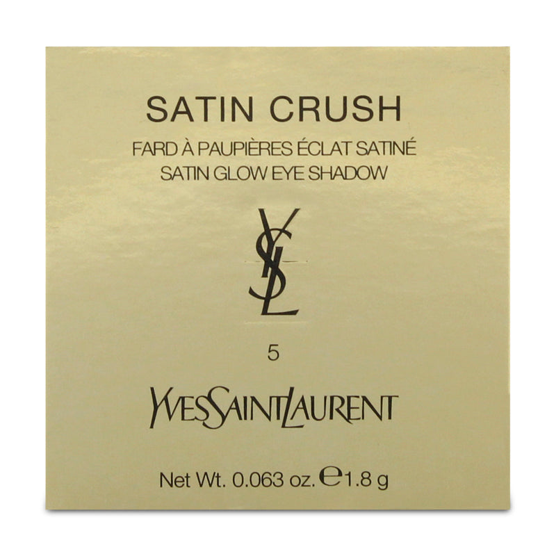 Yves Saint Laurent Satin Crush Satin Glow Eyeshadow 5 Radical Rust