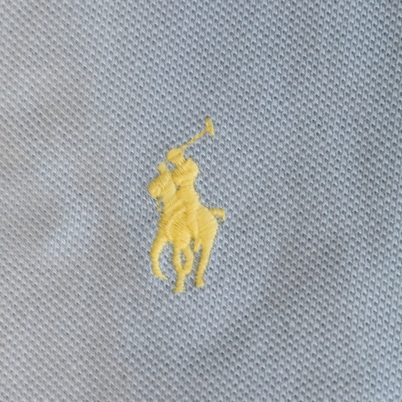 Ralph Lauren Polo Men's Custom Slim Fit Mesh Polo Shirt Blue - Parent Variant