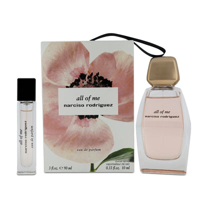 Narciso Rodriguez All Of Me 90ml & 10ml Eau De Parfum Set