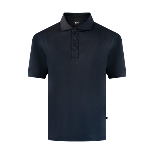 Hugo Boss Dark Blue Polo Shirt | Mercerised Cotton